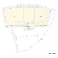 RDC avec escalier grange