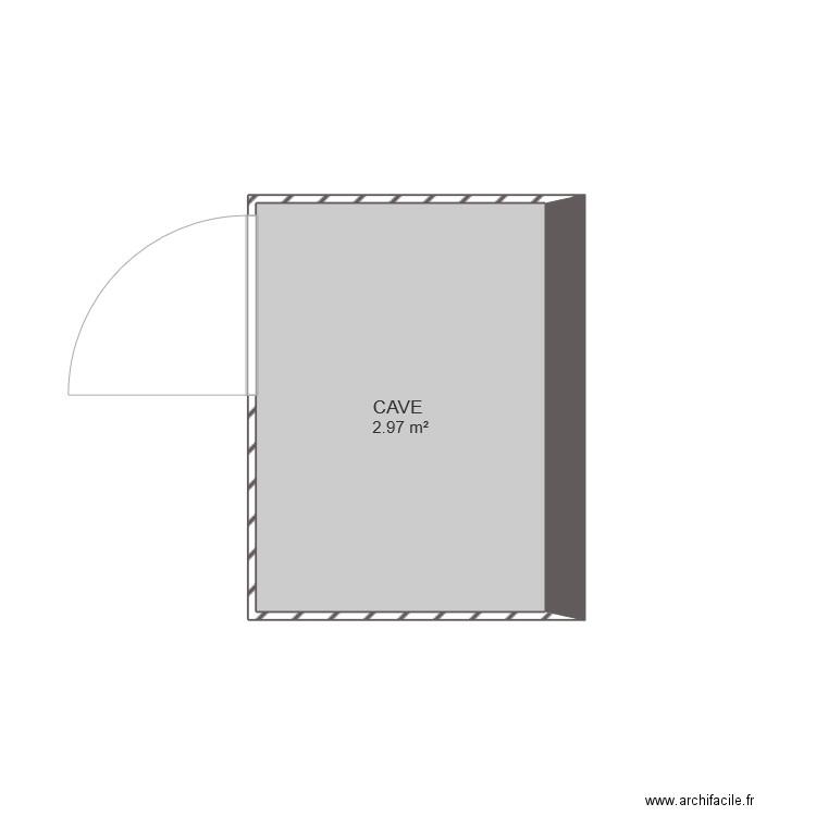 BI 6510 CAVE. Plan de 0 pièce et 0 m2