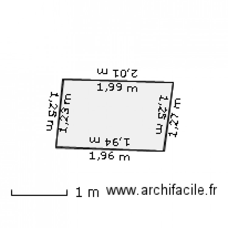 trémie. Plan de 0 pièce et 0 m2