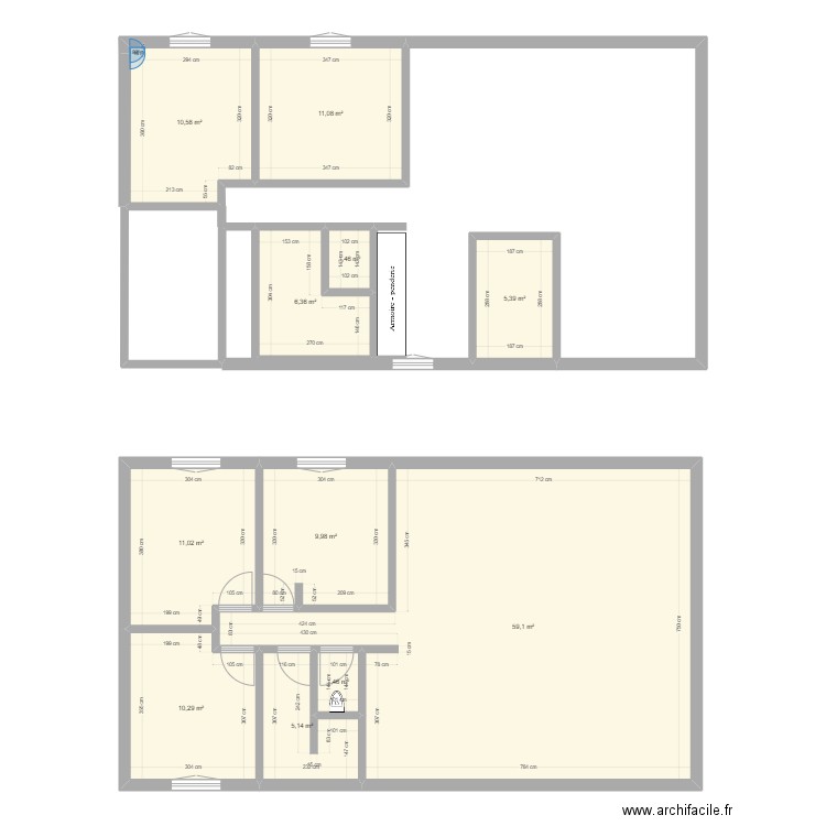 Test 2. Plan de 0 pièce et 0 m2
