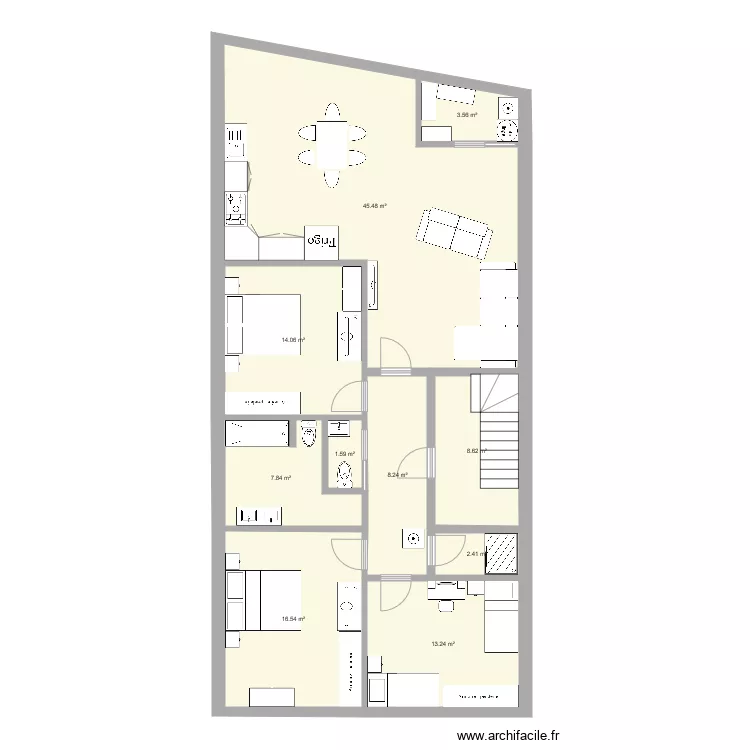farcenne terrain aaa. Plan de 
