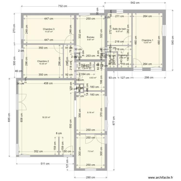 Pas du Loup Modif 1. Plan de 