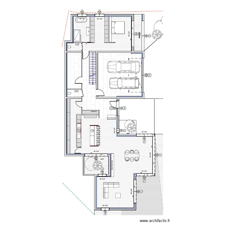 BARBIER-PLAN ELECTRIQUE N°2-RDC. Plan de 0 pièce et 0 m2