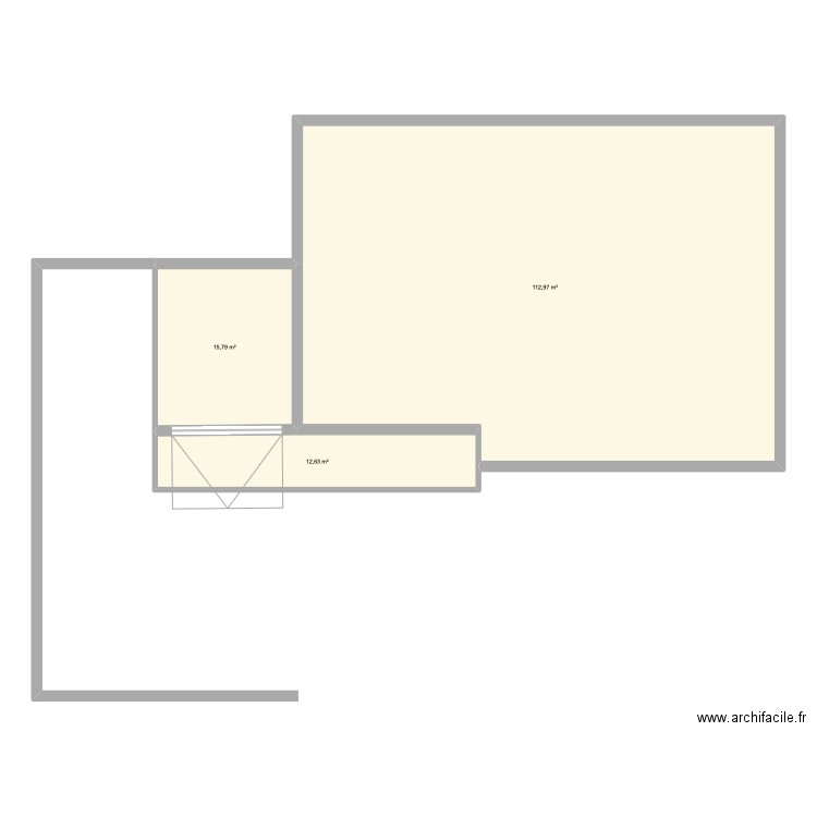 AGRANDISSEMENT GARPORT GARAGE. Plan de 3 pièces et 141 m2