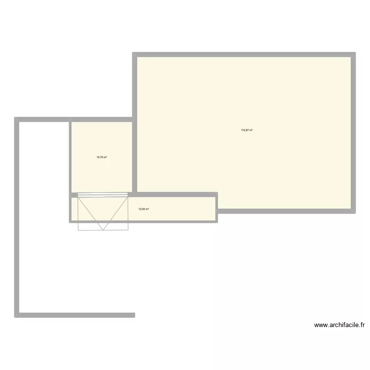 AGRANDISSEMENT GARPORT GARAGE. Plan de 