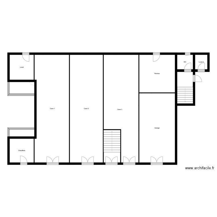 PLAN EXISTANT SWIXIM PHILIPPE DION. Plan de 0 pièce et 0 m2