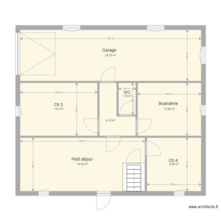 Boudignon 2019. Plan de 0 pièce et 0 m2