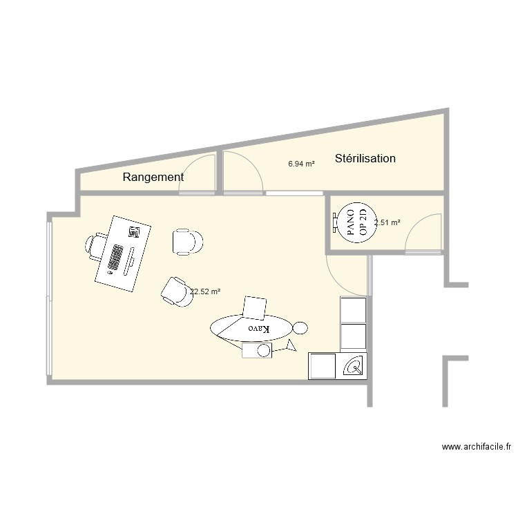 PROJET DR CONNEAU 1807. Plan de 0 pièce et 0 m2