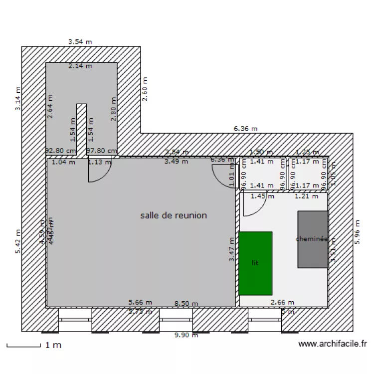 caringa étage. Plan de caringa étage. Plan de