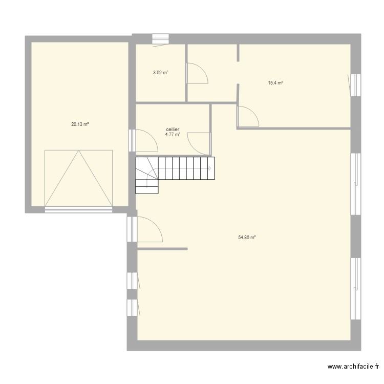 octeville. Plan de 0 pièce et 0 m2