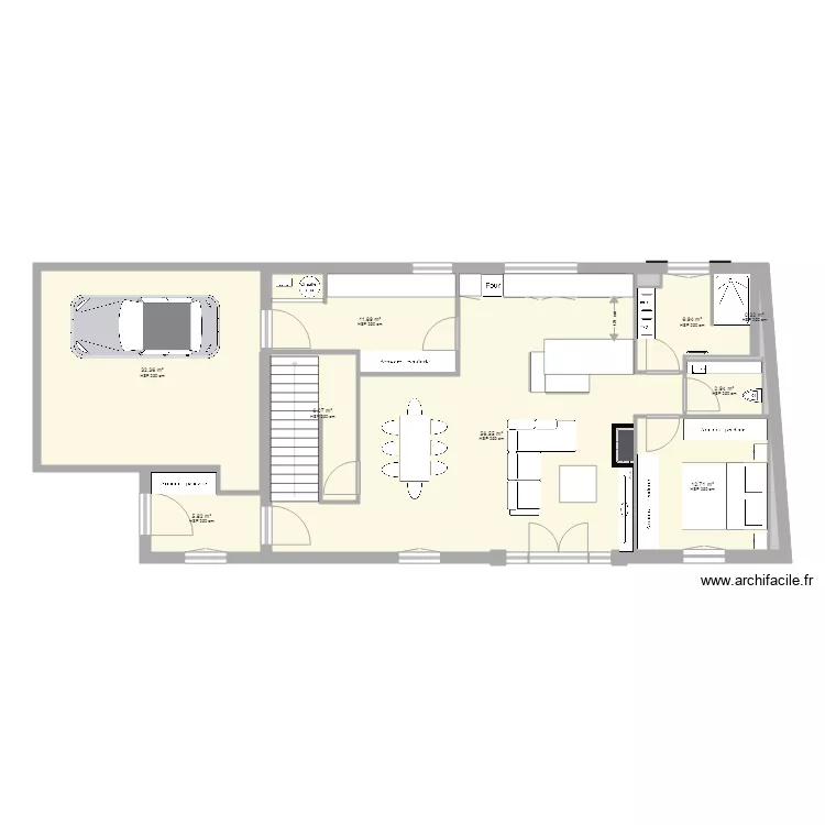 HIRTZFELDEN. Plan de 