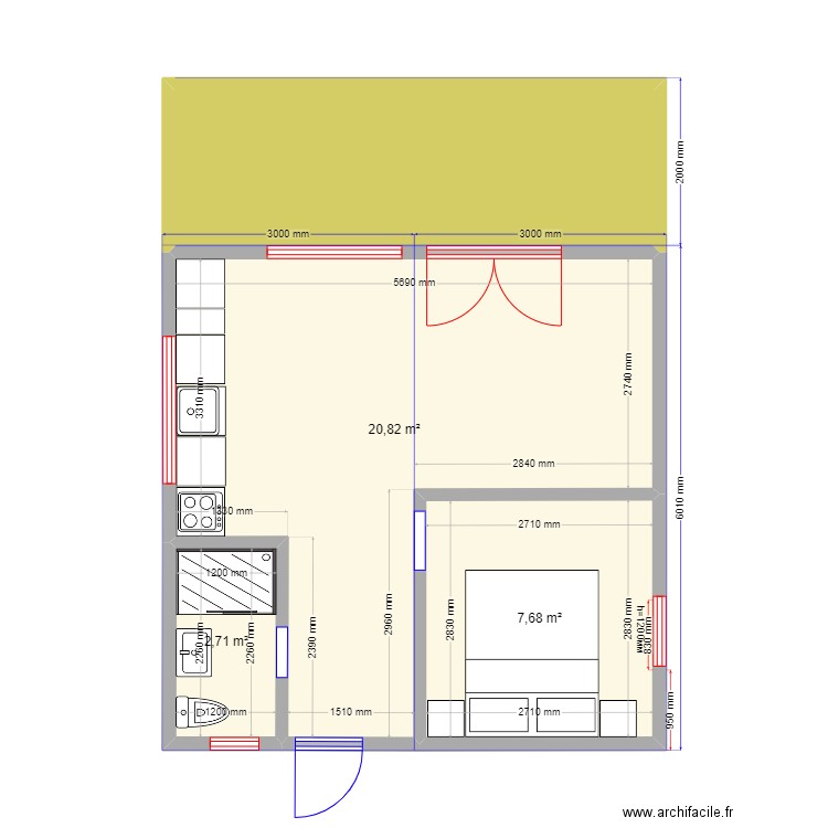  36 Чеблоково. Plan de 0 pièce et 0 m2