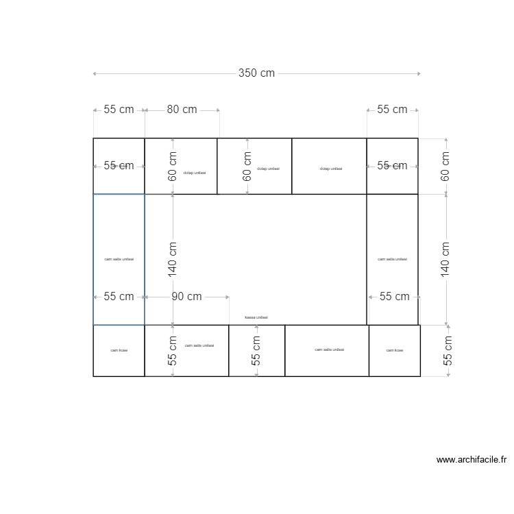 kiosque. Plan de 0 pièce et 0 m2