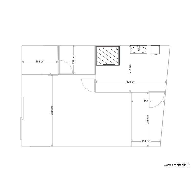 mezzanine. Plan de 0 pièce et 0 m2