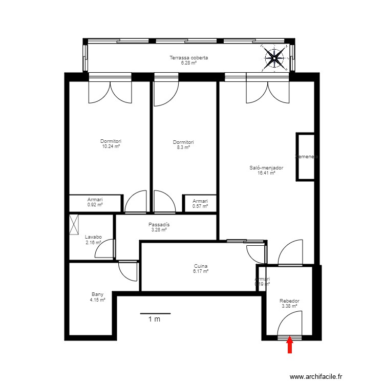 ED SUPER LAUREDIA III C 2 SANT JULIA. Plan de 0 pièce et 0 m2