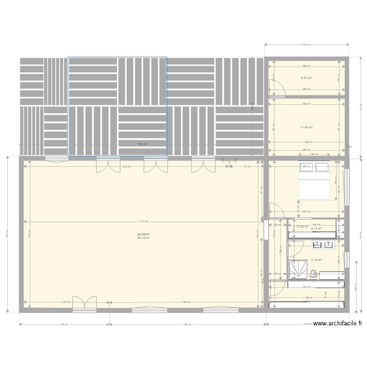 fresnes base 21102021 extension. Plan de 0 pièce et 0 m2