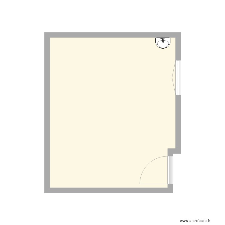 119 av parmentier. Plan de 1 pièce et 15 m2