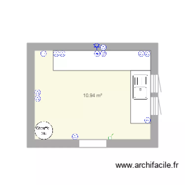 cuisine maynard. Plan de 