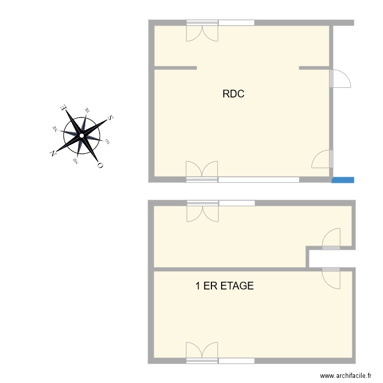 PROJET TECHBAT. Plan de 3 pièces et 108 m2