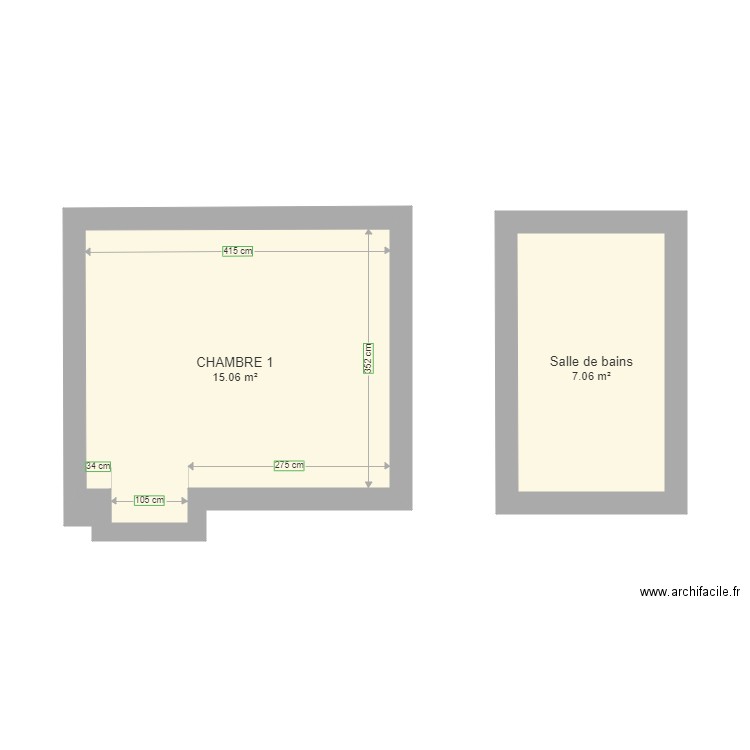 LA NOE RDC . Plan de 0 pièce et 0 m2