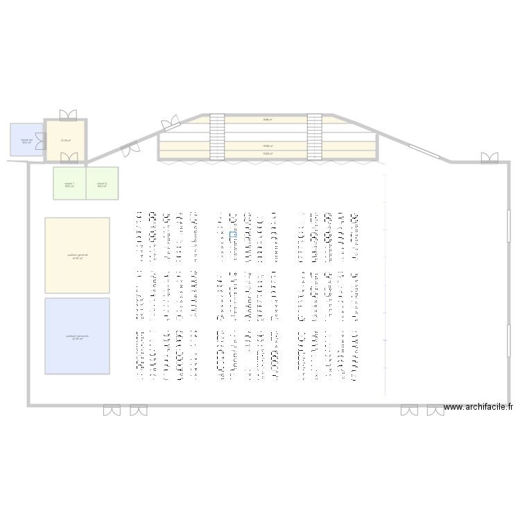 halle des sports liberté voeux N2. Plan de 0 pièce et 0 m2