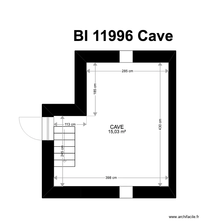 BI 11996. Plan de 