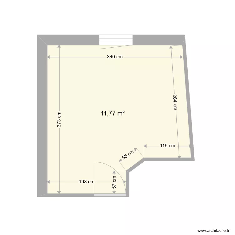 Chambre enfent Emeline. Plan de Chambre enfent Emeline. Plan de