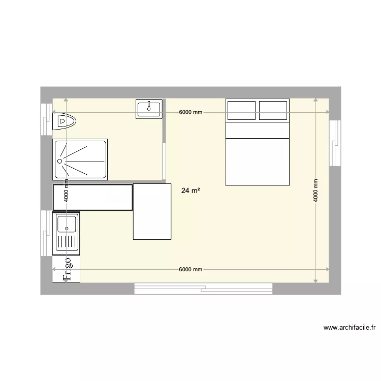 tiny. Plan de tiny. Plan de
