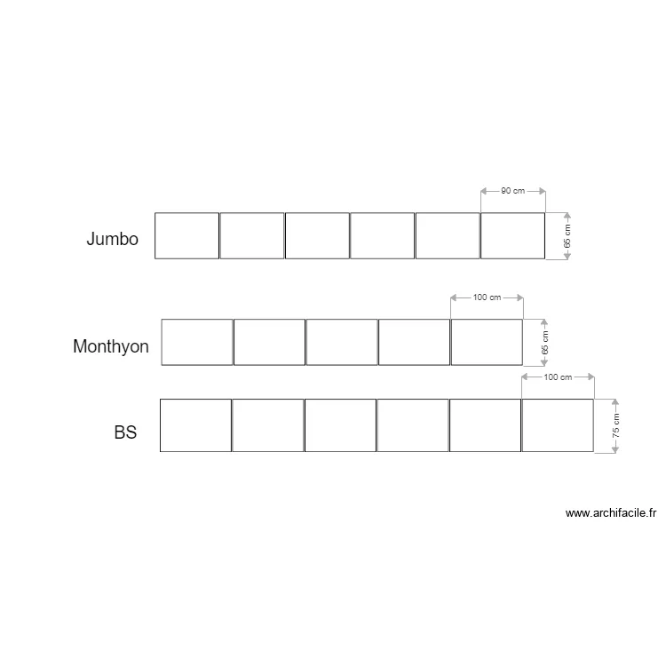 CAISSON LUMIINEUX. Plan de 