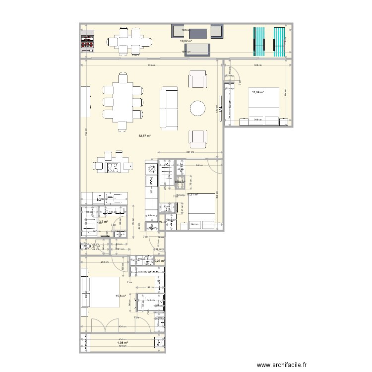 Pornichet The final Vouverte. Plan de 0 pièce et 0 m2