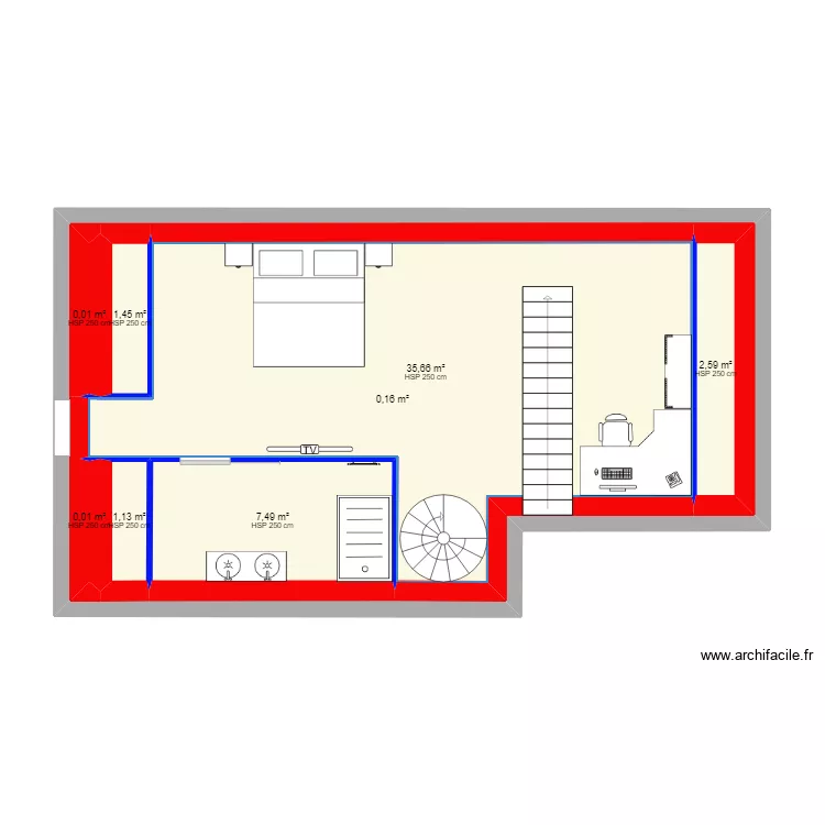 2eme sylvain bis. Plan de 