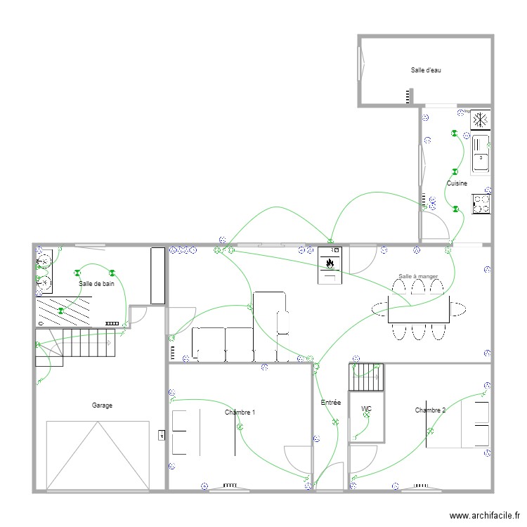 M THIBAUD. Plan de 0 pièce et 0 m2