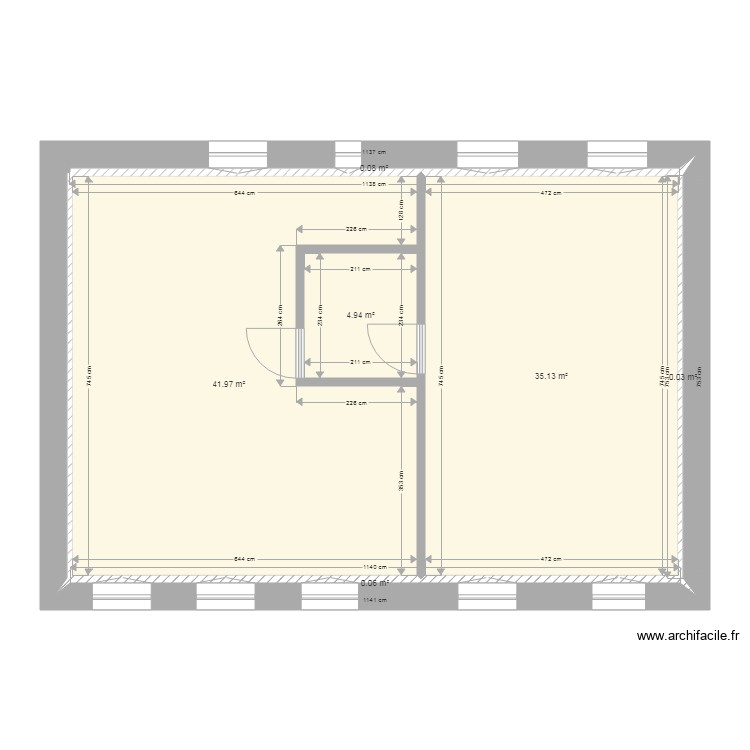 jacobins 1 Etage brut. Plan de 0 pièce et 0 m2 jacobins 1 Etage brut. Plan de 0 pièce et 0 m2