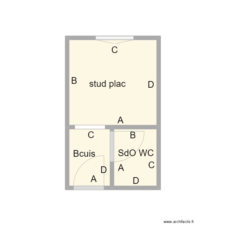98_Saussure. Plan de 0 pièce et 0 m2