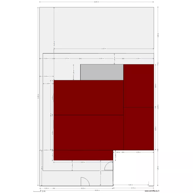 VUE DE HAUT 30 LOT PORTE VERTE. Plan de VUE DE HAUT 30 LOT PORTE VERTE. Plan de