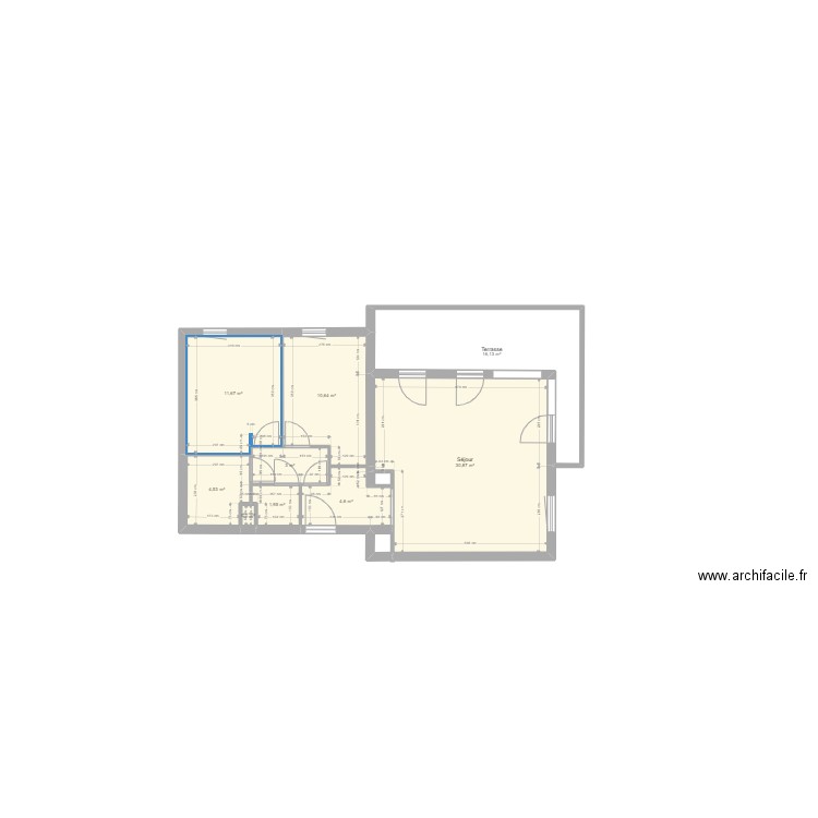 La manufacture E231 IMHOFF - ORIGINAL. Plan de 11 pièces et 84 m2