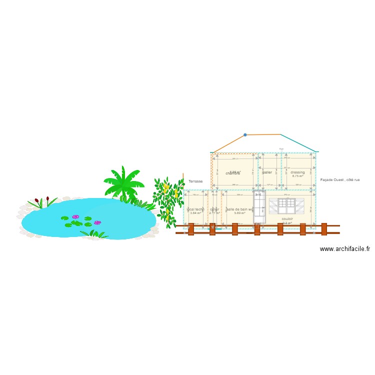 future coupe maison de bruno bis. Plan de 0 pièce et 0 m2