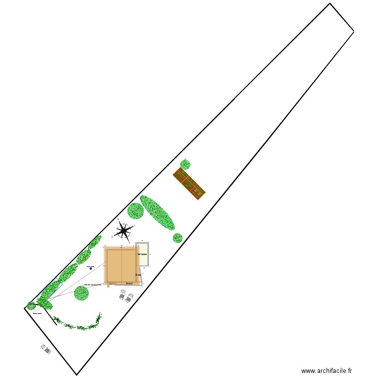 Maison C actuelle util. Plan de 0 pièce et 0 m2