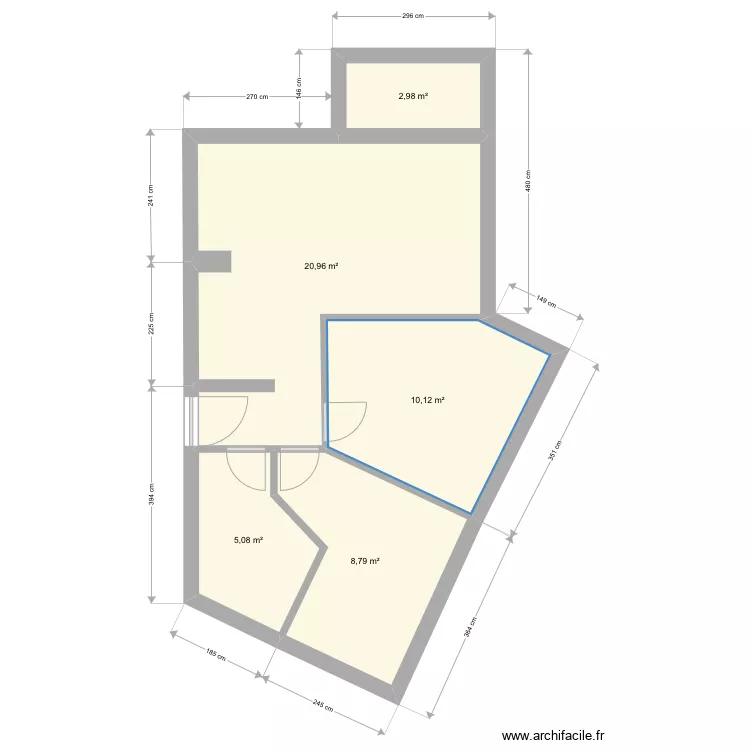 S'ar&eacute;nal. Plan de 