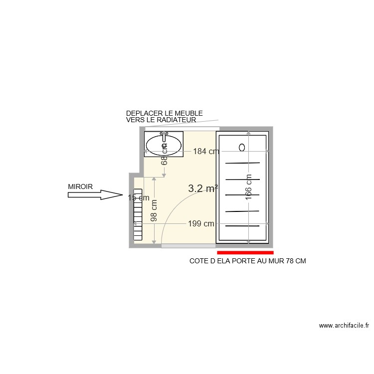 BOCQUET DANIELLE . Plan de 0 pièce et 0 m2