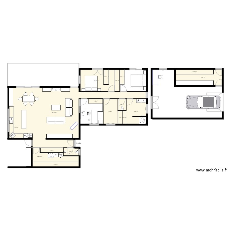 MAISON 15 AVRIL. Plan de 0 pièce et 0 m2