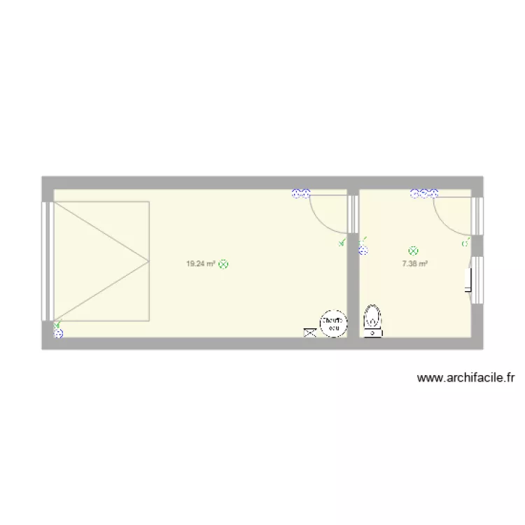 plan garage. Plan de 