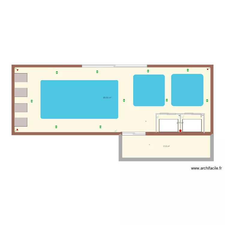 les thermes plan projet. Plan de les thermes plan projet. Plan de