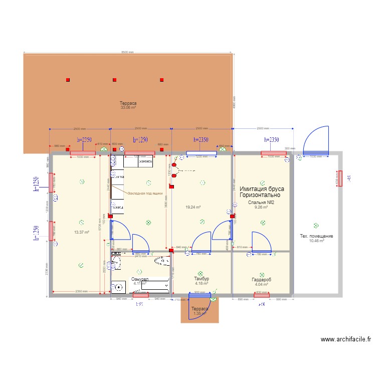 Troitsk 60 2. Plan de 0 pièce et 0 m2