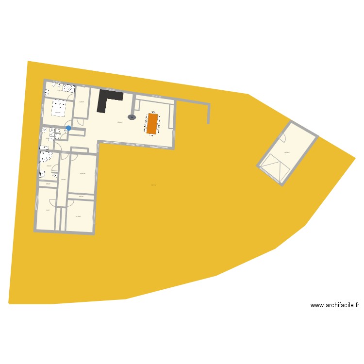 Maison La plaine sur mer. Plan de 0 pièce et 0 m2
