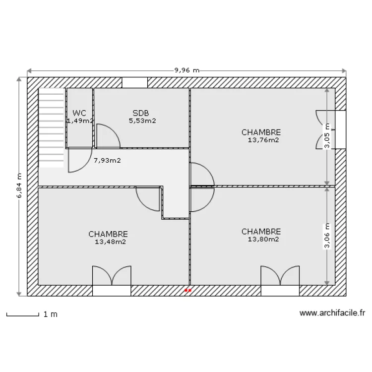 Dynamique Etage. Plan de 