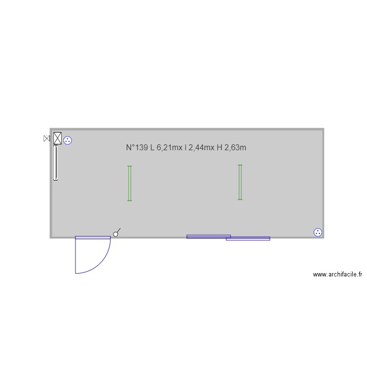 Module Num 139. Plan de 0 pièce et 0 m2