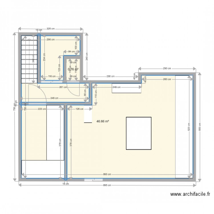Boutique Amenagement Final. Plan de 0 pièce et 0 m2