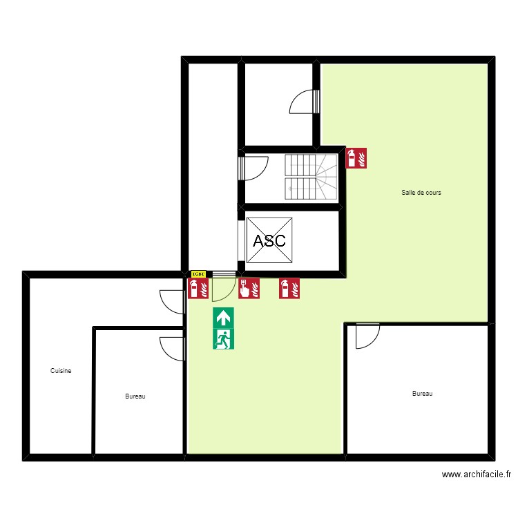 Utif évac. Plan de 0 pièce et 0 m2
