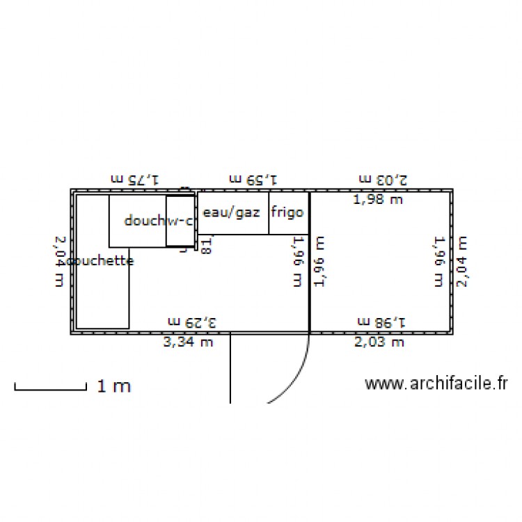 Master. Plan de 0 pièce et 0 m2